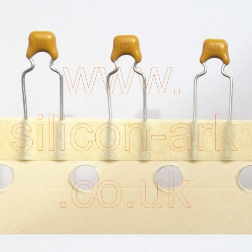100nf  (0.1uF)  50V MLC capacitor 5mm pitch - AVX