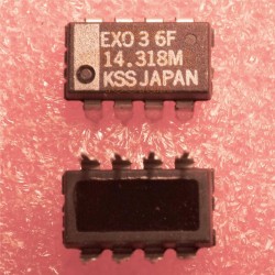 Crystal oscillator 14.318 MHz with divider (EXO3C/14.318 ) - KSS Kinseki