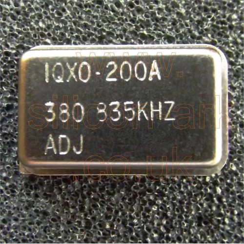 Crystal oscillator 380.835KHz  (IQX0-200A) - IQD