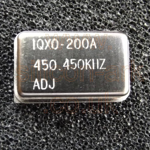 Crystal oscillator 450.450KHz  (IQX0-200A) - IQD