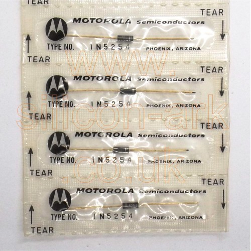 1N5254 27V Zener Diode - Motorola