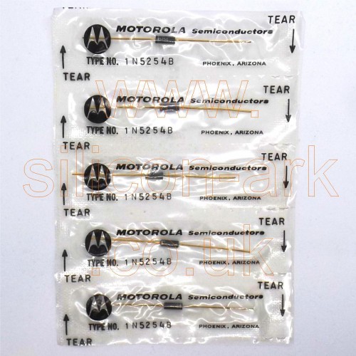 1N5254B 27V Zener Diode - Motorola