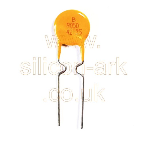 Resettable fuse 0.5A 60V (MF-R050) - Bourns