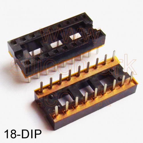 IC socket 18-DIP Low Profile - Cambion
