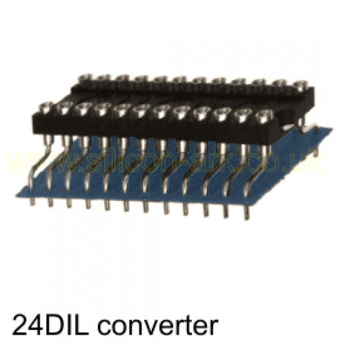 24 DIL socket converter small to large footprint (1106396-24) - Aries