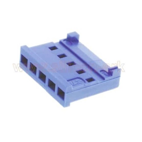 5-way HE13 / HE14 AMPMODU housing (281838-5) - TE Connectivity