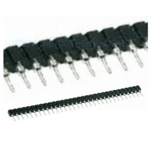socket strip  32-pin x 0.1in 1 row straight through - Winslow Adaptics