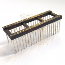IC Socket 40-pin DIP wirewrap