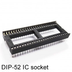 IC Socket 52-pin DIL wide - Ninigi