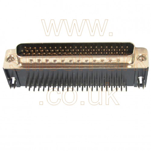 D-sub 62-pin connector (749639-1) - TE connectivity - AMP