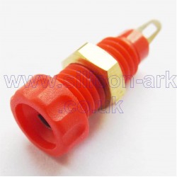 S14  4mm red panel socket - Cliff