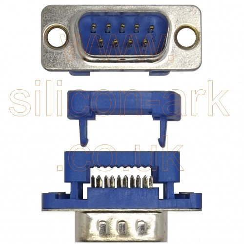 D-Sub 9-way male plug to IDC  (19-0410) - TruConnect