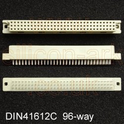 DIN 41612  96-Way Type-C  socket Connector