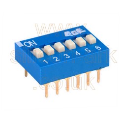 DIP switch - 6-pole (EDG106S) - ECE