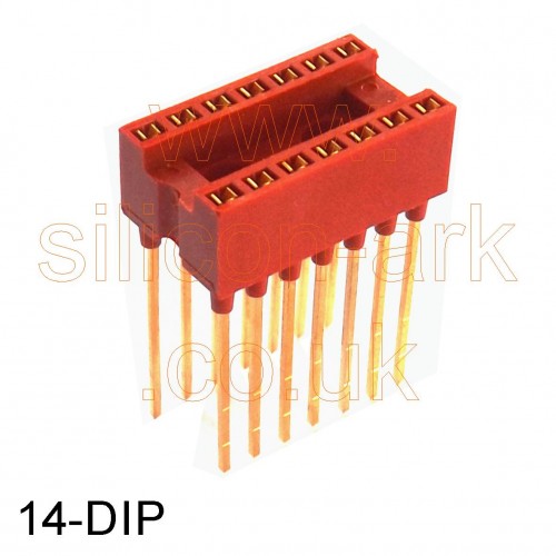 IC Socket 14-pin DIP wirewrap - jermyn