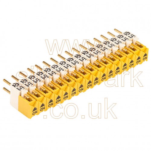 On-Off Switch 16-pole  (JSA4-16-GO) - ERG