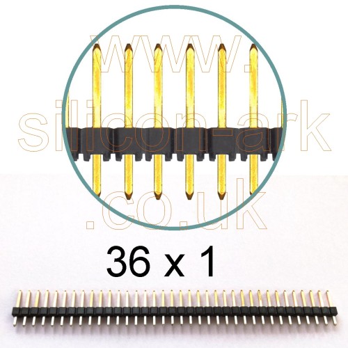 Pin header strip 36 x 1 (10120182) - BKL