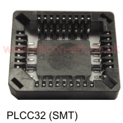 PLCC socket  32 lead low profile (SMT) - Winslow Adaptics