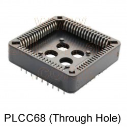 PLCC socket  68 lead (268-7165-71-1157 TH)  - 3M