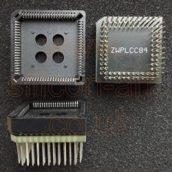 IC Socket 84-PLCC (wirewrap)  - Winslow Adaptics