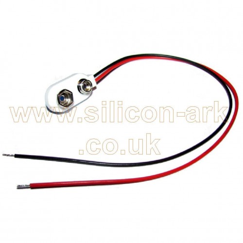 PP3 Battery Clip (RS489-021A)  - RS Components
