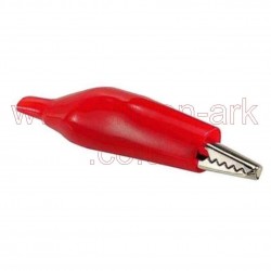 crocodile clip red ( RS103-4931)  -  RS Components