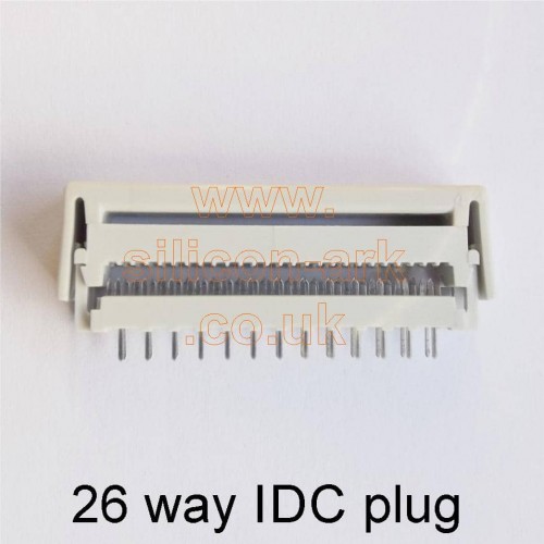 IDC Plug 26-Way DIL (RS474-423) - RS Components.