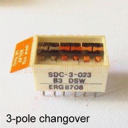 3-pole changeover switch (SDC-3-023 ) - ERG