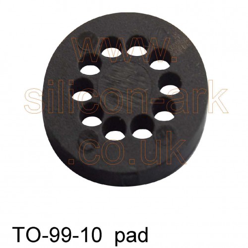 TO-99-10 black insulating pad