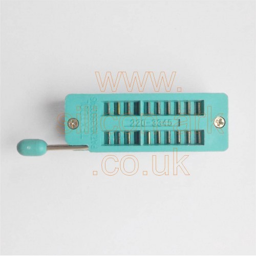 ZIF socket 20-way 