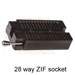 ZIF socket 28-way  (28-6554-10) - Aries
