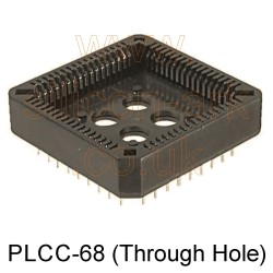 PLCC socket 68-lead (through Hole) A-CCS 068-Z-T- Assmann