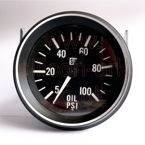 Oil Pressure Gauge 284D (NSN 6620-01-163-3328) - Stewart Warner