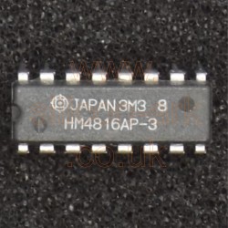 HM4816AP-3  16K (16K x 1) DRAM - Hitachi