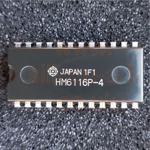 HM6116P-4  16K (2048 x 8) 200nS SRAM - Hitachi