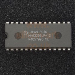 HM62256LP-12  256K (32K x 8) SRAM - Hitachi