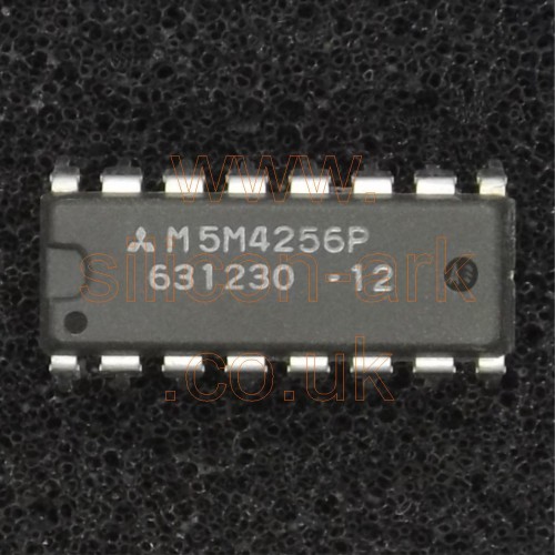 M5M4256P-12  256K (256K x1-Bit) CMOS DRAM - Mitsubishi