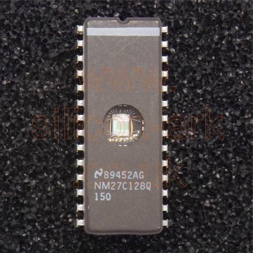 NM27C128Q-150  128K (16K x 8) 150ns UVEPROM - National