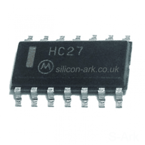 74HC27 (MC74HC27D) 3-input NOR gate - Motorola