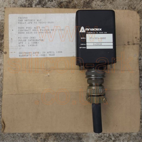 NSN 6625-00-449-9218  Pulse Integrator (PI-355-2KHz) - Anadex