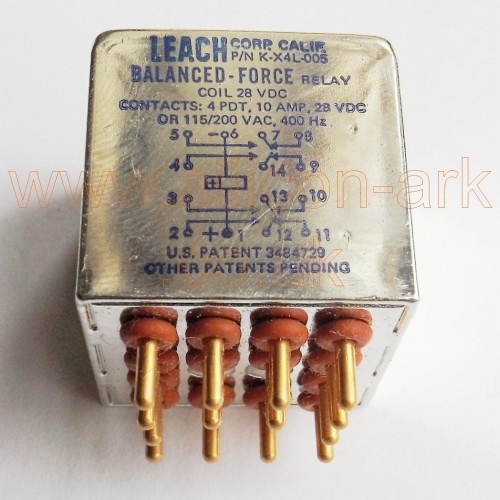 NSN 5945-00-235-2879  Relay (K-X4L-005) - Leach