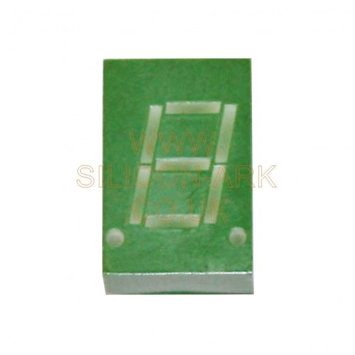 5082-7670 10.9mm green seven segment LED display - Hewlett Packard 