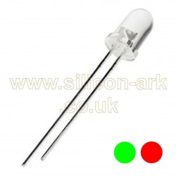LED - 3MM Bi-coloured red-green (L-937EGW) - Kingbright