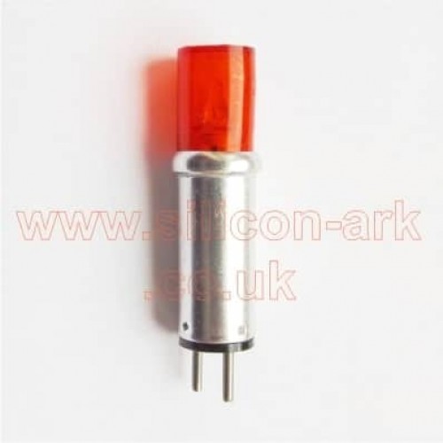 NSN 6240-00-764-5205 red neon cartridge lamp - CML