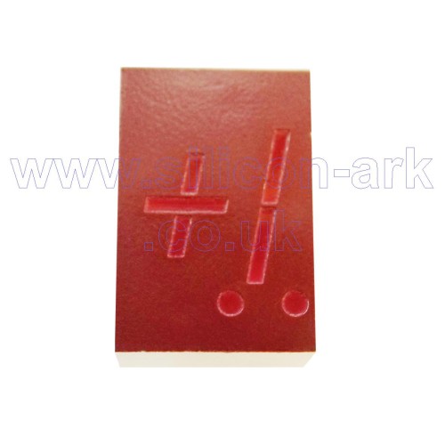 5082-7656 10.9mm red LED display - HP (Agilent)