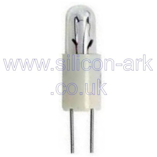 T1 1/4 Bi-Pin bulb 6V 60mA - RS Components