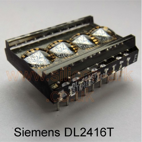 DL2416T  .160" red 4 digit display - Siemens