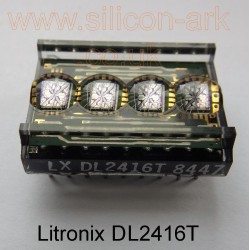 DL2416T  .160" red intelligent 4 digit display - Litronix