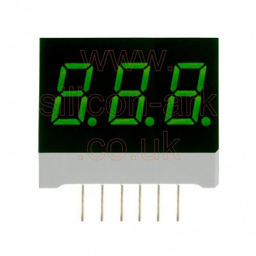 LB-203MB 3-digit green LED display - Rohm