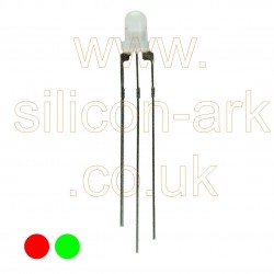 LED - 3mm Red / Green Bi-colour LED (L-3VEGW-CA) - Kingbright 